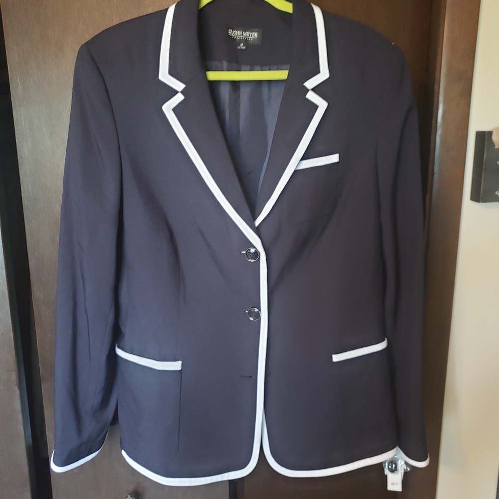 John Meyer Navy Blazer